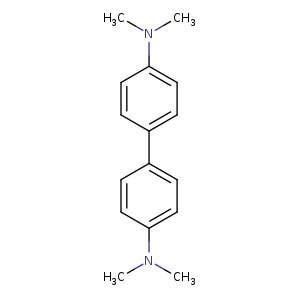 CN(c1ccc(cc1)c1ccc(cc1)N(C)C)C