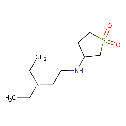 CCN(CCNC1CCS(=O)(=O)C1)CC