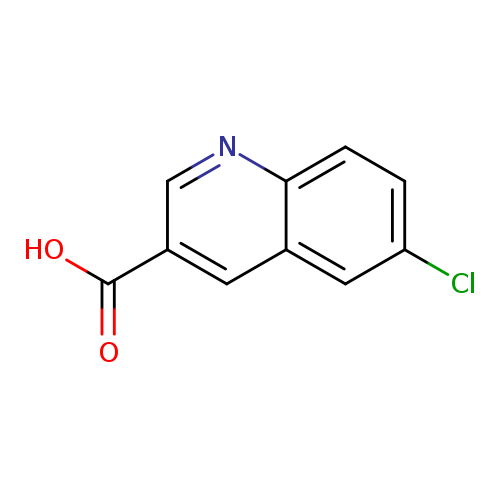 Clc1ccc2c(c1)cc(cn2)C(=O)O