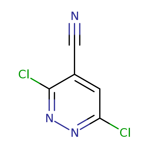 N#Cc1cc(Cl)nnc1Cl