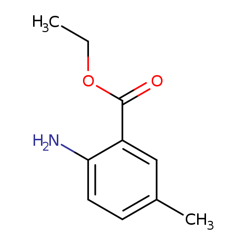 CCOC(=O)c1cc(C)ccc1N