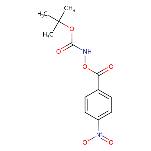 O=C(c1ccc(cc1)[N+](=O)[O-])ONC(=O)OC(C)(C)C