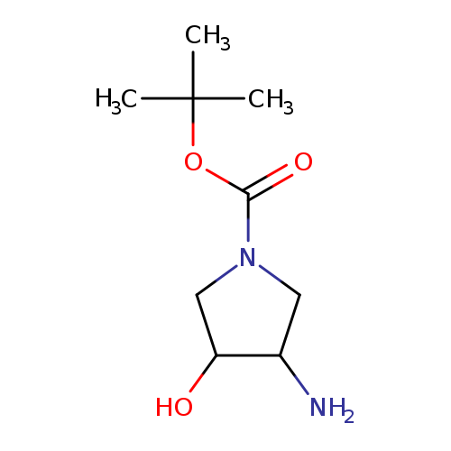 OC1CN(CC1N)C(=O)OC(C)(C)C