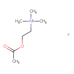 CC(=O)OCC[N+](C)(C)C.[I-]