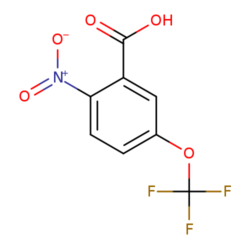 OC(=O)c1cc(ccc1[N+](=O)[O-])OC(F)(F)F