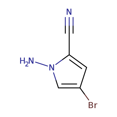 Nn1cc(cc1C#N)Br