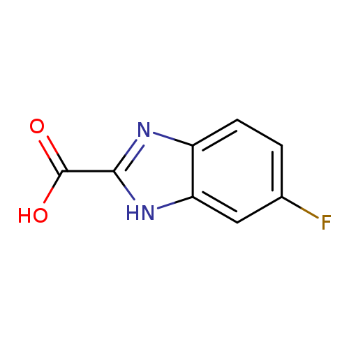 Fc1ccc2c(c1)[nH]c(n2)C(=O)O