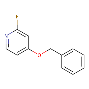 Fc1nccc(c1)OCc1ccccc1