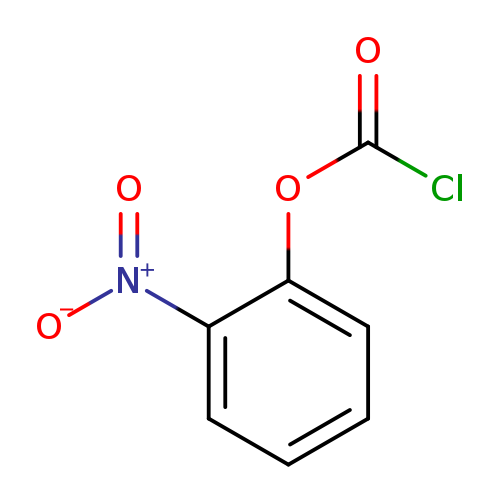 ClC(=O)Oc1ccccc1[N+](=O)[O-]