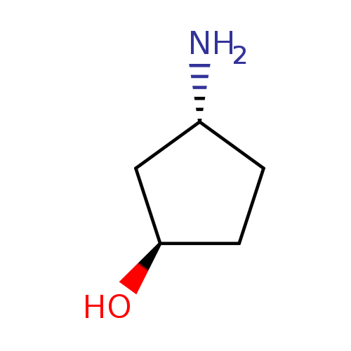 N[C@@H]1CC[C@H](C1)O