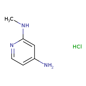 CNc1cc(N)ccn1.Cl