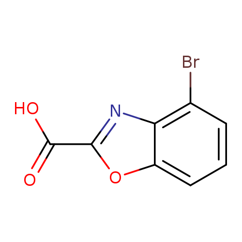 OC(=O)c1oc2c(n1)c(Br)ccc2