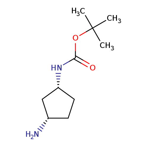 N[C@H]1CC[C@H](C1)NC(=O)OC(C)(C)C