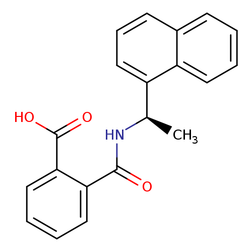 OC(=O)c1ccccc1C(=O)N[C@@H](c1cccc2c1cccc2)C