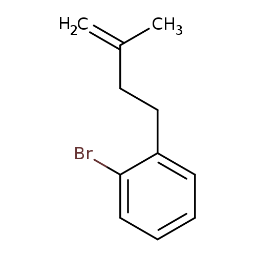 CC(=C)CCc1ccccc1Br