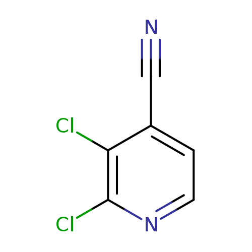 N#Cc1ccnc(c1Cl)Cl