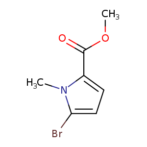 Cn1c(ccc1Br)C(=O)OC