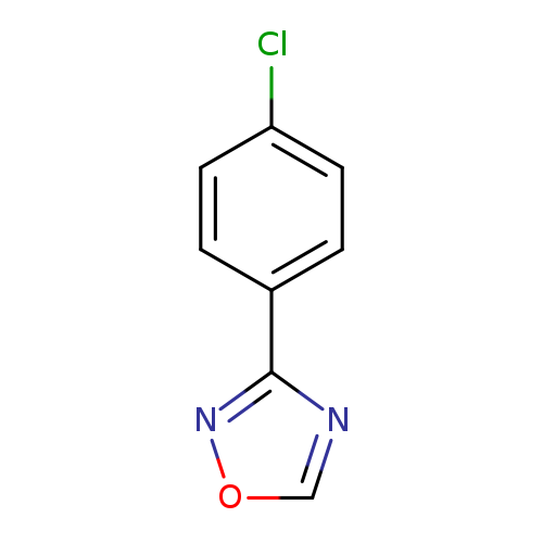 Clc1ccc(cc1)c1nocn1