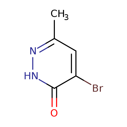 Cc1cc(Br)c(=O)[nH]n1