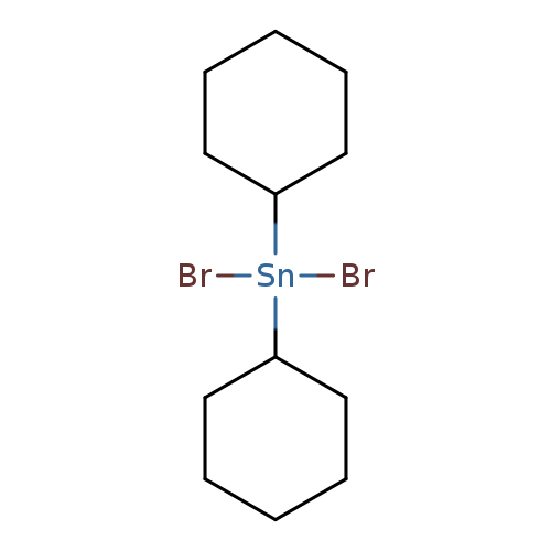 Br[Sn](C1CCCCC1)(C1CCCCC1)Br