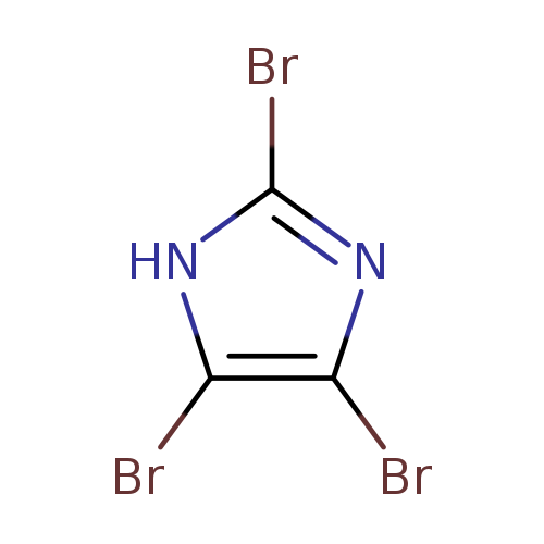 Brc1[nH]c(c(n1)Br)Br