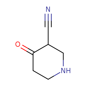 C1NCCC(=O)C1C#N