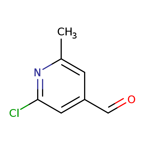 O=Cc1cc(C)nc(c1)Cl