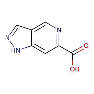 OC(=O)c1cc2[nH]ncc2cn1