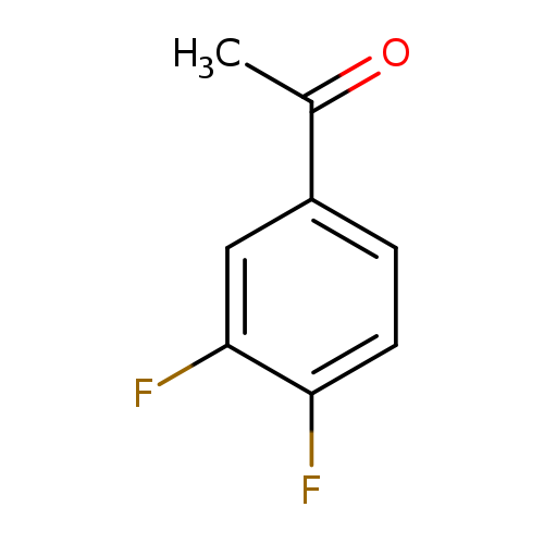 CC(=O)c1ccc(c(c1)F)F