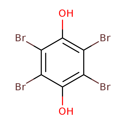 Oc1c(Br)c(Br)c(c(c1Br)Br)O