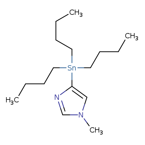 CCCC[Sn](c1ncn(c1)C)(CCCC)CCCC