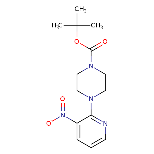 O=C(N1CCN(CC1)c1ncccc1[N+](=O)[O-])OC(C)(C)C