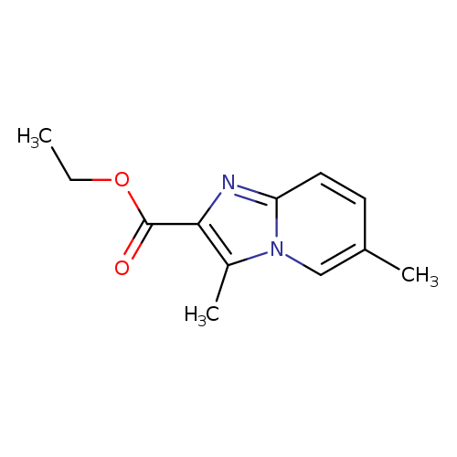 CCOC(=O)c1nc2n(c1C)cc(cc2)C
