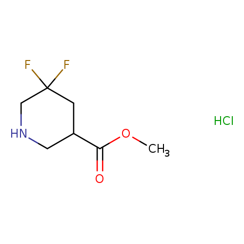 COC(=O)C1CNCC(C1)(F)F.Cl