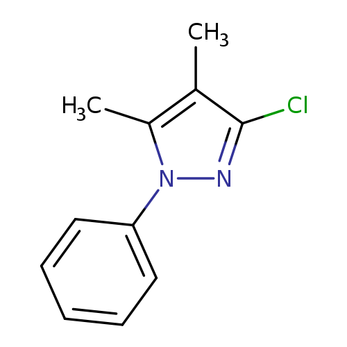 Clc1nn(c(c1C)C)c1ccccc1