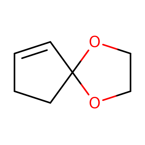 C1C=CC2(C1)OCCO2