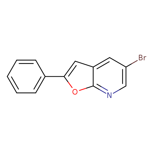 Brc1cnc2c(c1)cc(o2)c1ccccc1