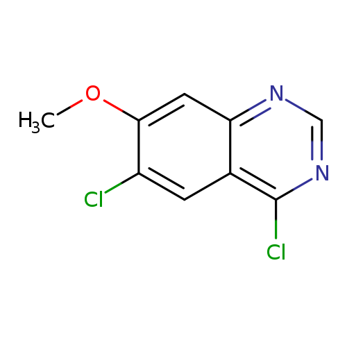 COc1cc2ncnc(c2cc1Cl)Cl