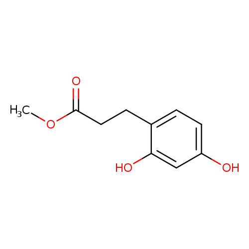 COC(=O)CCc1ccc(cc1O)O