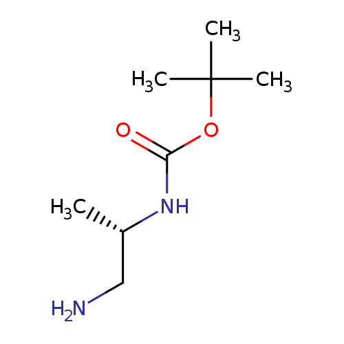 NC[C@@H](NC(=O)OC(C)(C)C)C