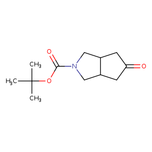 O=C(N1CC2C(C1)CC(=O)C2)OC(C)(C)C