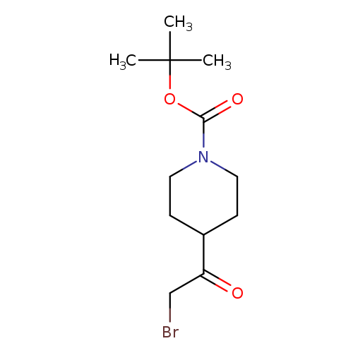 BrCC(=O)C1CCN(CC1)C(=O)OC(C)(C)C