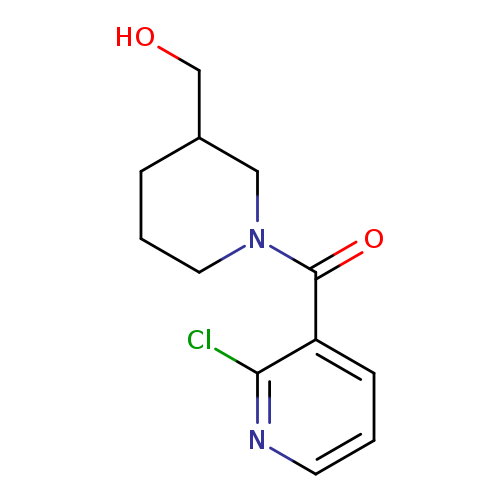 OCC1CCCN(C1)C(=O)c1cccnc1Cl