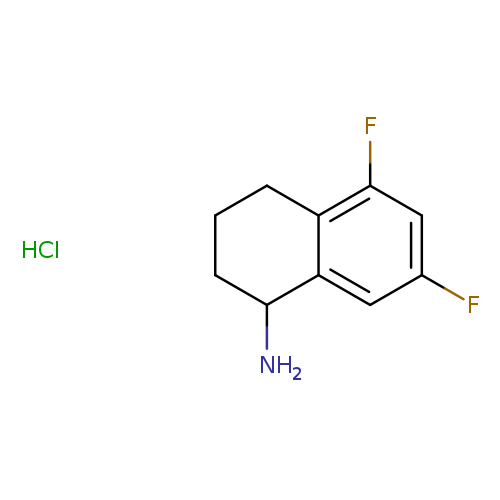 Fc1cc2C(N)CCCc2c(c1)F.Cl