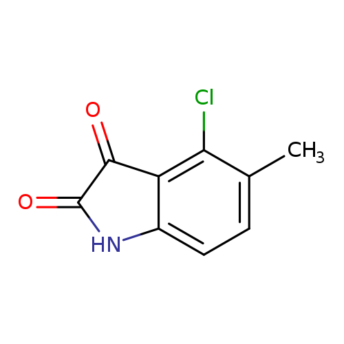 O=C1Nc2c(C1=O)c(Cl)c(cc2)C