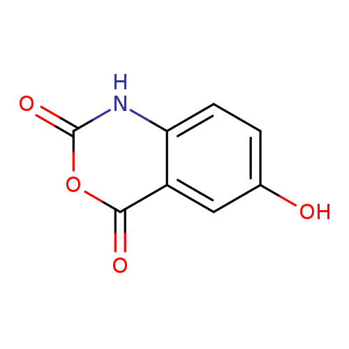 Oc1ccc2c(c1)c(=O)oc(=O)[nH]2