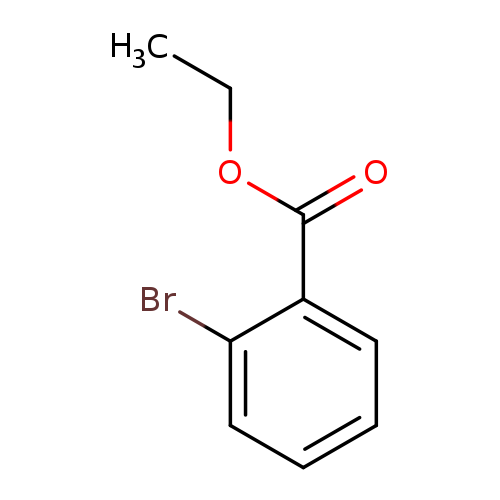 CCOC(=O)c1ccccc1Br