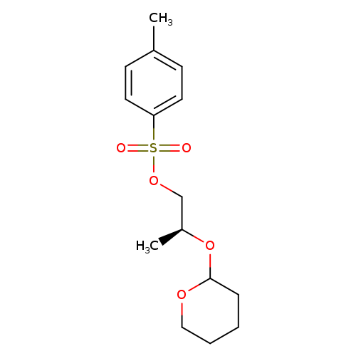 C[C@H](OC1CCCCO1)COS(=O)(=O)c1ccc(cc1)C