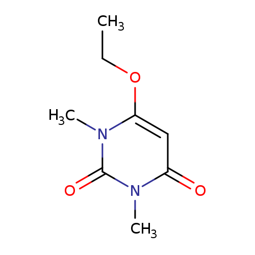 CCOc1cc(=O)n(c(=O)n1C)C
