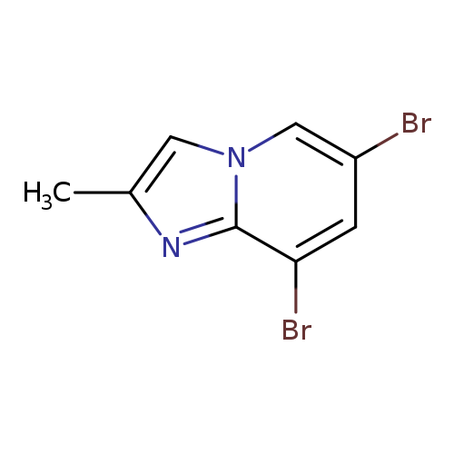 Brc1cc(Br)c2n(c1)cc(n2)C